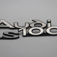 Original Audi 100 LS Modellbezeichnung Emblem Badge Schriftzug