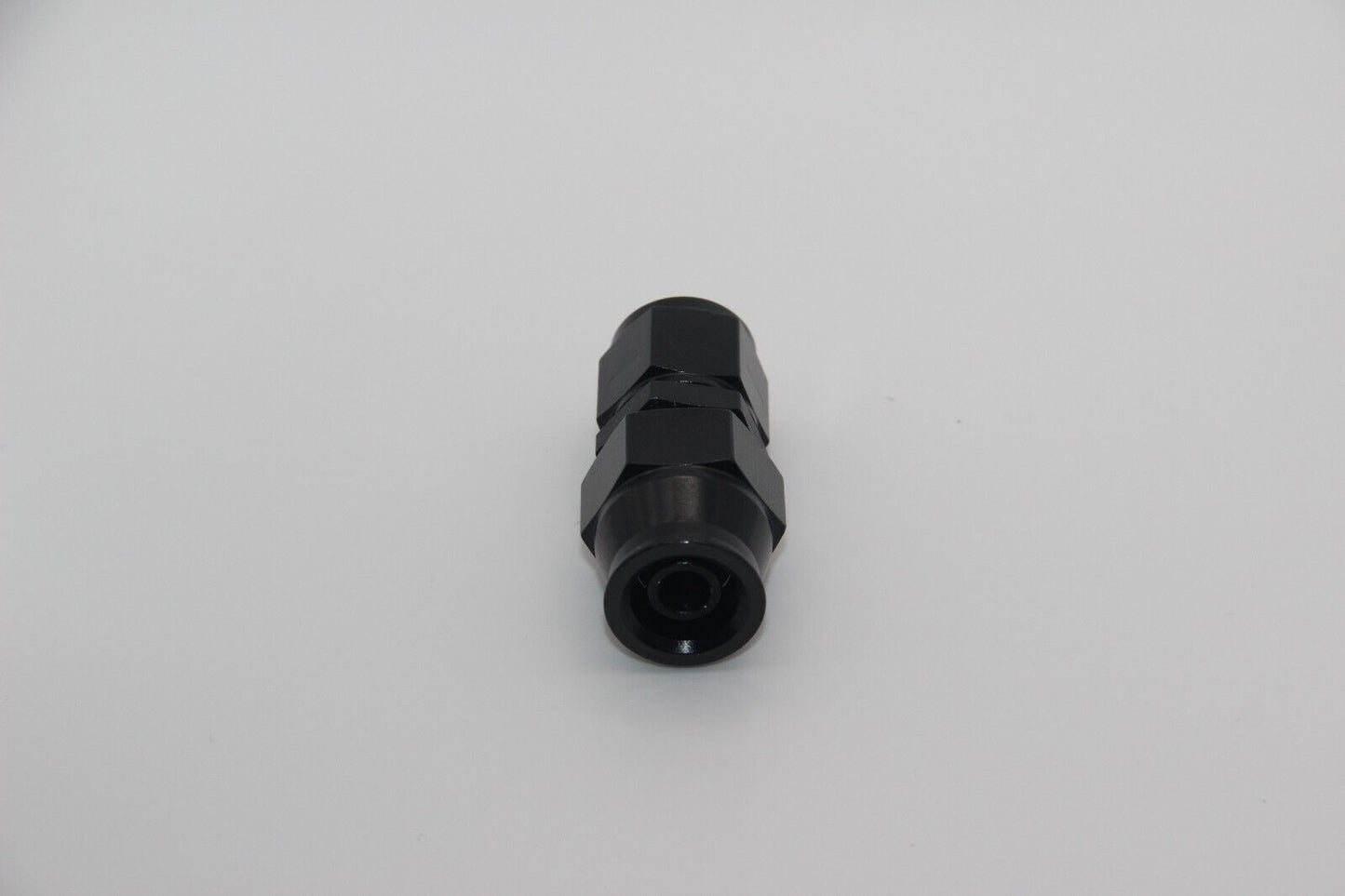 AN8 Alu Fitting 0 Grad NEU Dash8 schwarz gerade Verbinder AN-8