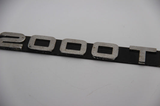 Original BMW E6 E10 NK 2000TI  Modellbezeichnung Emblem Badge Schriftzug