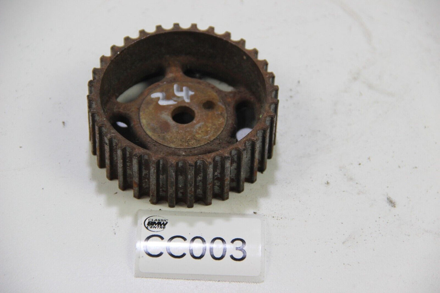 Original BMW E30 Z1 E28 M20 Zahnriemen Rad klein Timing Belt Gear Zahnrad Riemen