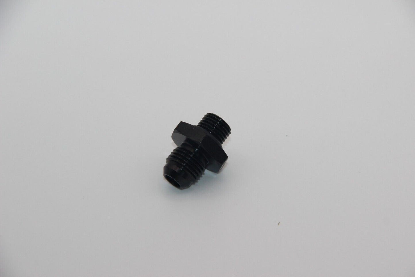 AN6 Fitting Adapter M12*1.25-AN6 NEU Dash schwarz Verbinder An-6