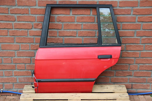 BMW E30 Limo/Touring Hintertür links 4-Türer mit Fensterheber Brilliantrot 3er