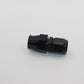 AN8 Alu Fitting 0 Grad NEU Dash8 schwarz gerade Verbinder AN-8