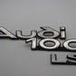 Original Audi 100 LS Modellbezeichnung Emblem Badge Schriftzug