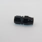 AN8 Alu Fitting 0 Grad NEU Dash8 schwarz gerade Verbinder AN-8