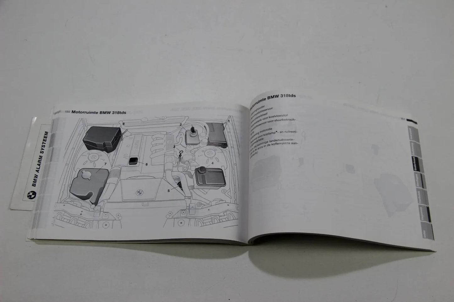 Original BMW E36 Betriebsanleitung niederländisch Handleiding 01469790626 3er