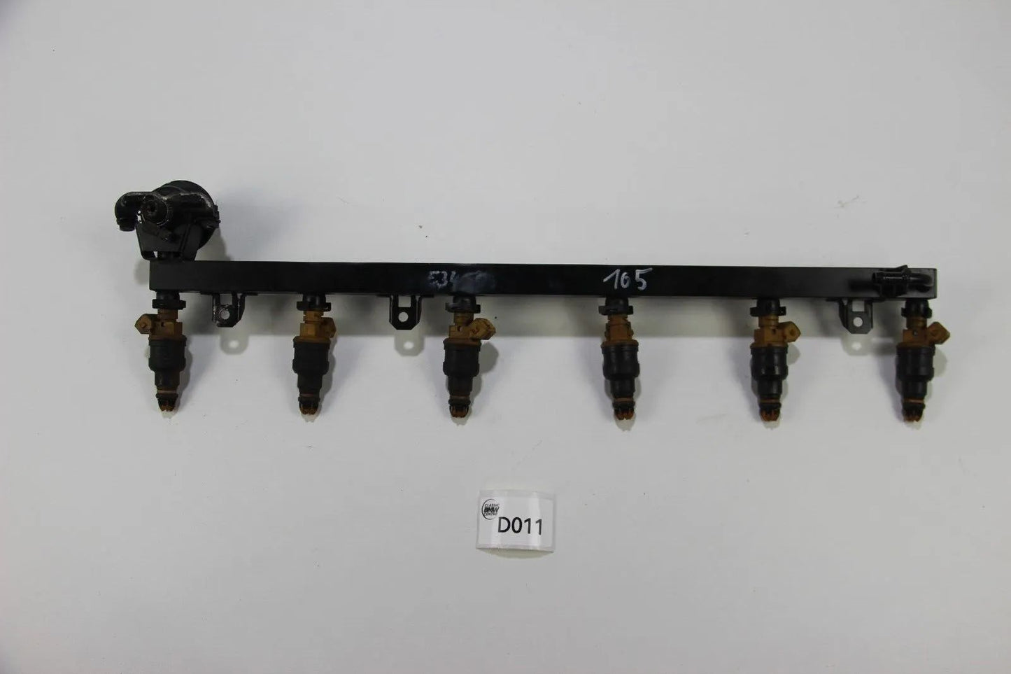 Original BMW E34 535i Einspritzleiste Fuelrail mit Injektoren Benzin 5er
