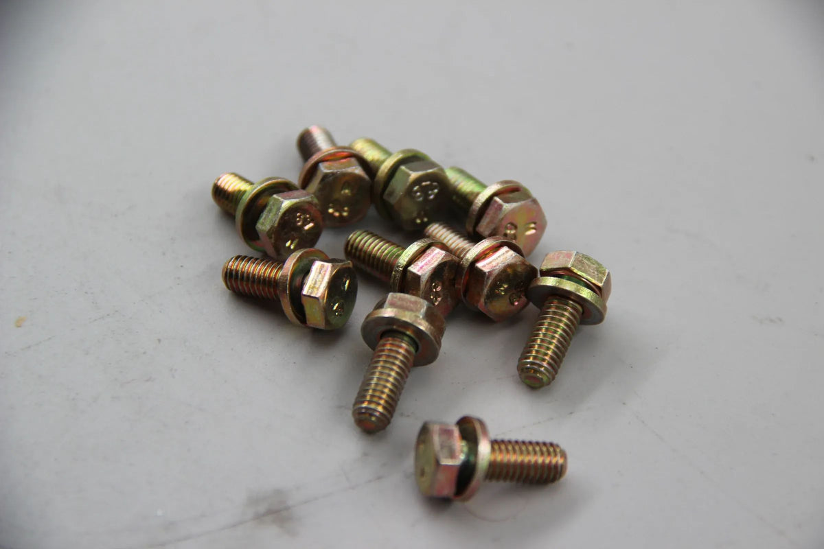 Orig. BMW E10 E30 10x Sechskantschraube mit Scheibe M6X16-Z1 NOS NLA 07119915039