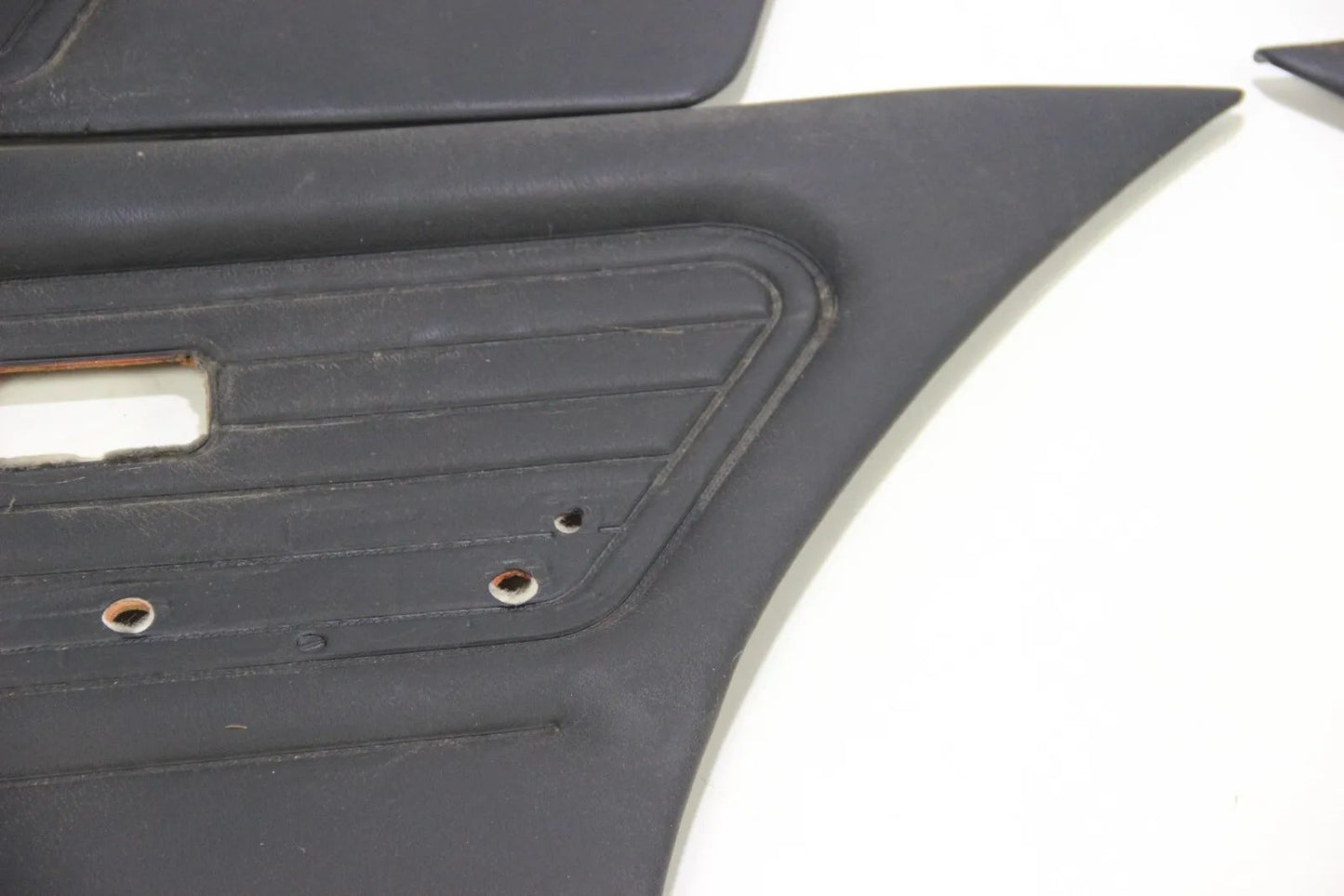 Original BMW E30 Touring Limousine Türpappe Vorne Hinten Links Rechts Schwarz