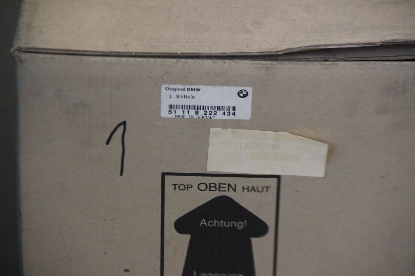 Original BMW E36 316-328i bis 09/96 Verkleidung Stossfänger vorn  51118222434