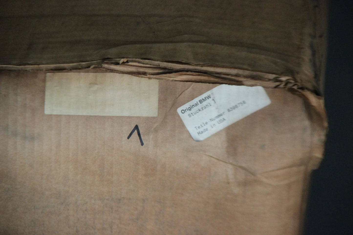 Original BMW Z3 bis 04/99 Verkleidung Stossfänger grundiert vorn 51118398758