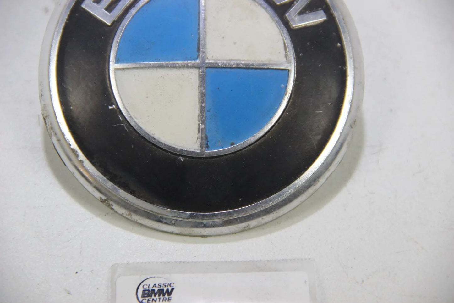 Original BMW E3 Plakette vorne Emblem 88mm Aluminium Badge OEM 00095808103