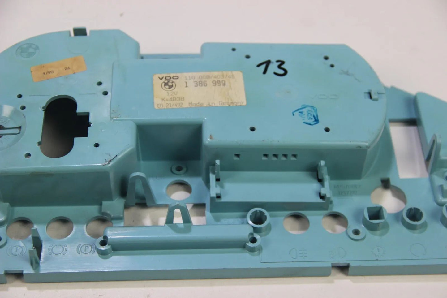 Original BMW E30 M3 3er Kombiinstrument Rückplatte Abdeckung S14 62111377373