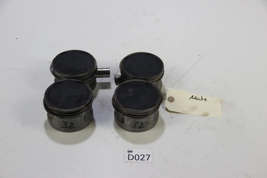 Original BMW E30 M3 S14 S14b23 2.3 4x Kolben Mahle 93v81 93,335mm  Piston