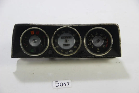 Original BMW E10 1502-2002 Kombiinstrument Drehzahlmesser 200kmh 8.000upm