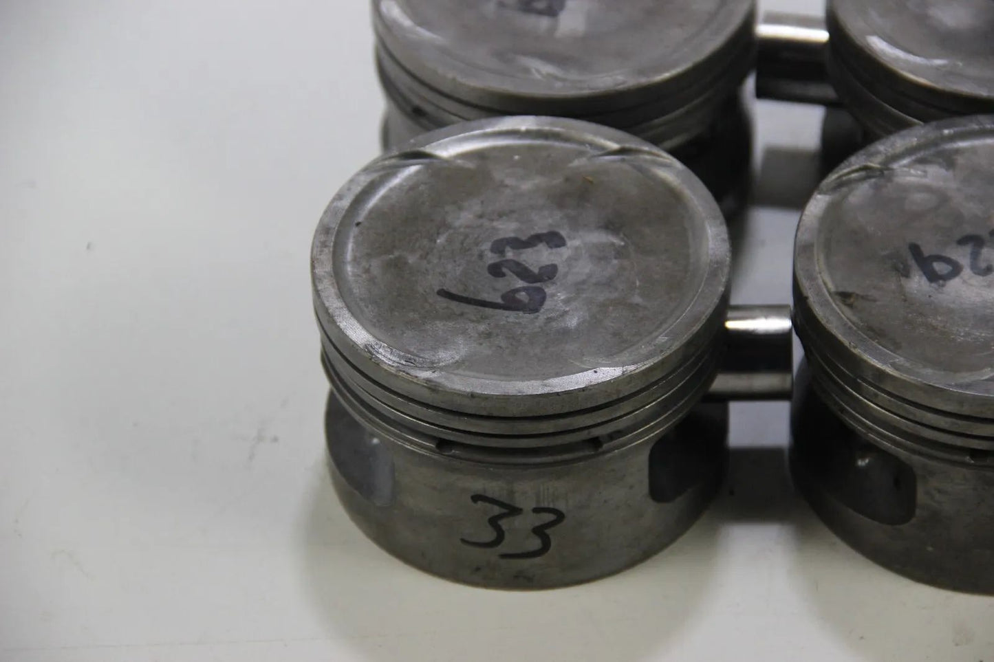 Original BMW E30 M3 S14 S14b23 2.3 4x Kolben Mahle 93v81 93,335mm Piston