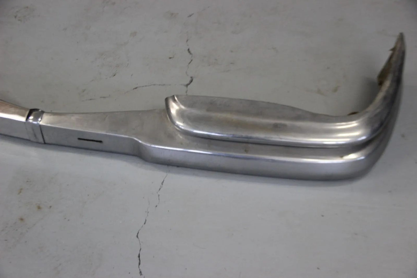 Original Mercedes W108 W109 S-Klasse Stoßstange Hinten Chrom o.Gummi Rear Bumper