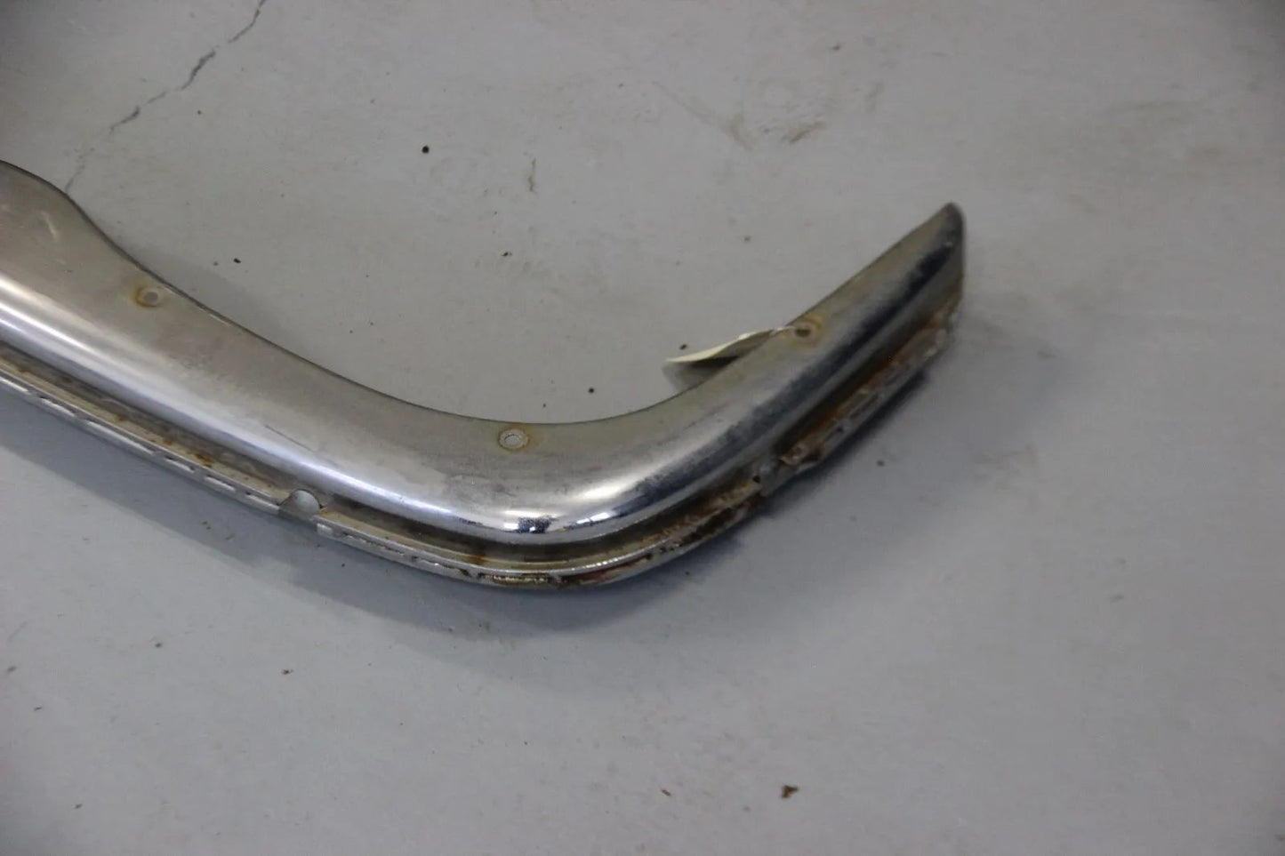 Original Mercedes W108 W109 S-Klasse Stoßstange Hinten Chrom Rear Bumper Chrome