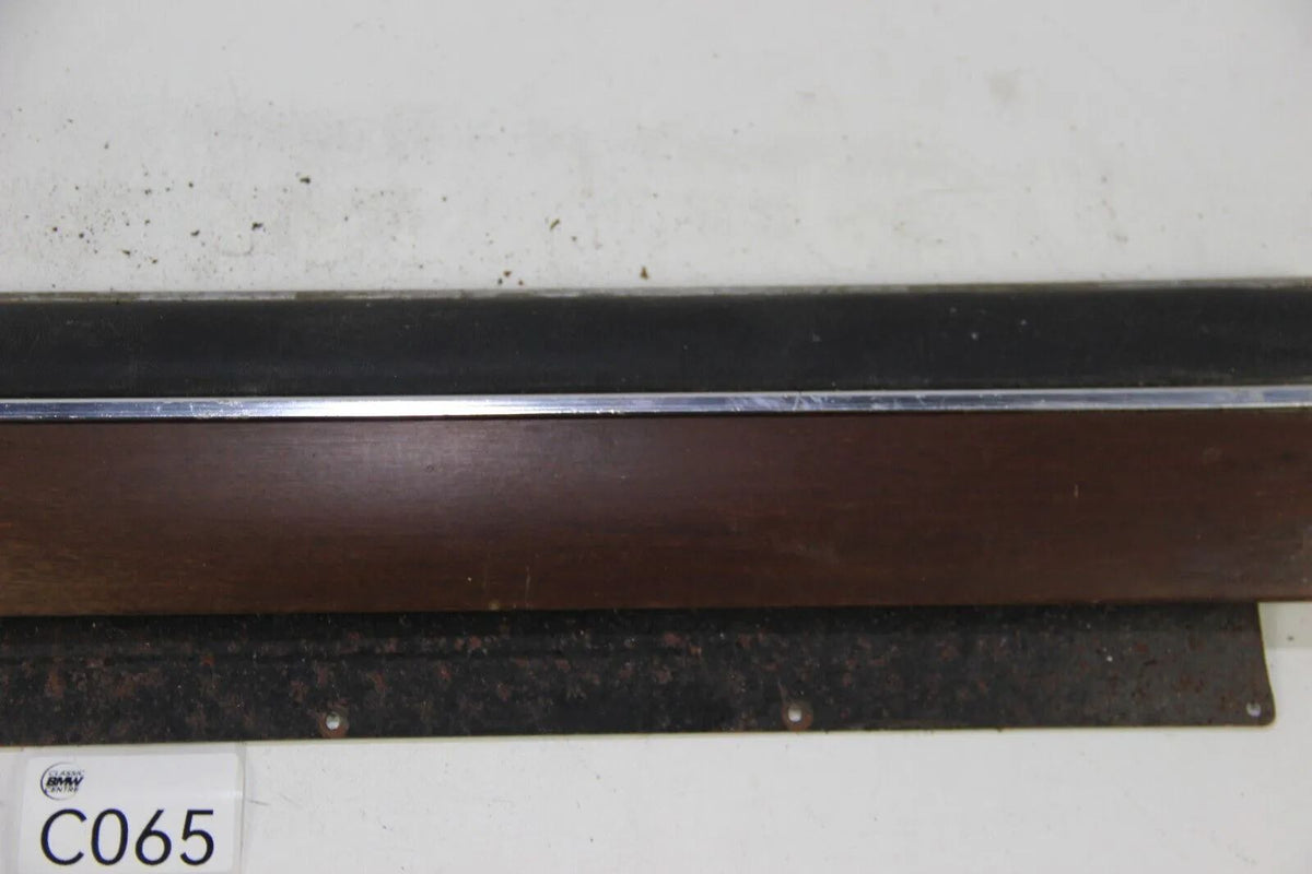 BMW E9 2.5 2.8 3.0 CSI CSL  Verkleidung Fensterschachtleiste hinten links Holz