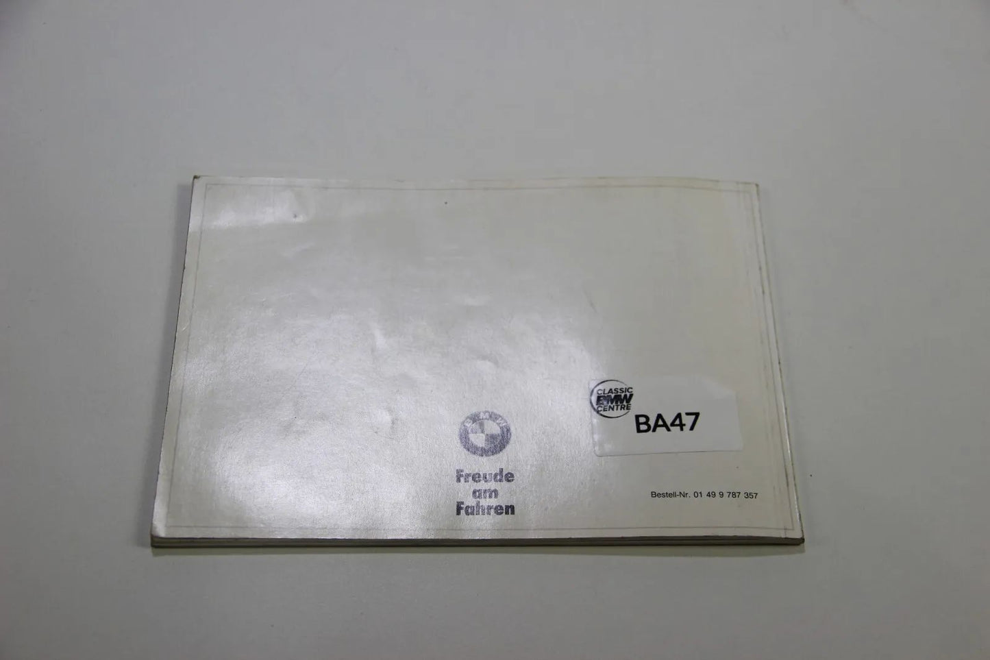 Original BMW E34 518i - 525td Zusatzbetriebsanleitung touring 01499787357