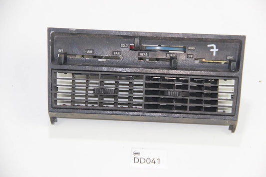 Original BMW E24 Serie 1 E9 Neue Klasse Heizungsbedienteil Heater Control