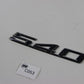 Original BMW E34 E39 Typenschild Emblem Modellbezeichnung Schriftzug 8148824