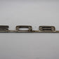Original BMW E10 E6 1802 Modellbezeichnung Emblem Badge Schriftzug Typenschild