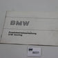 Original BMW E30 Touring Zusatzbetriebsanleitung 01499781103 Manual