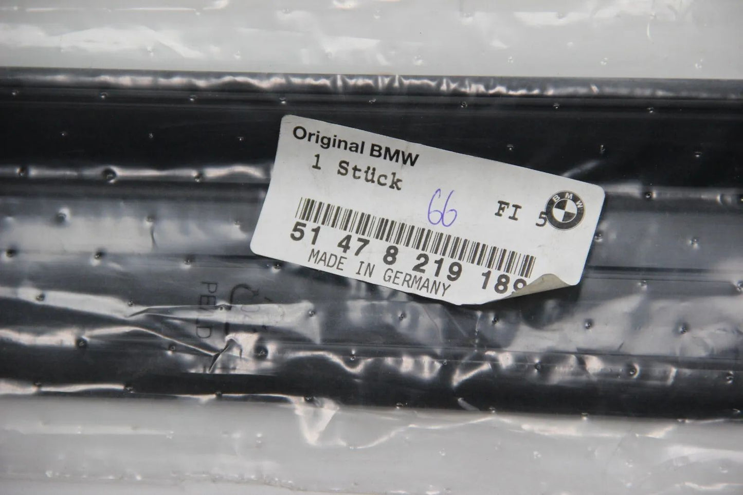NEU ORIGINAL BMW 51478219189 3er E46 Vordertürschweller Blende einstieg vorne