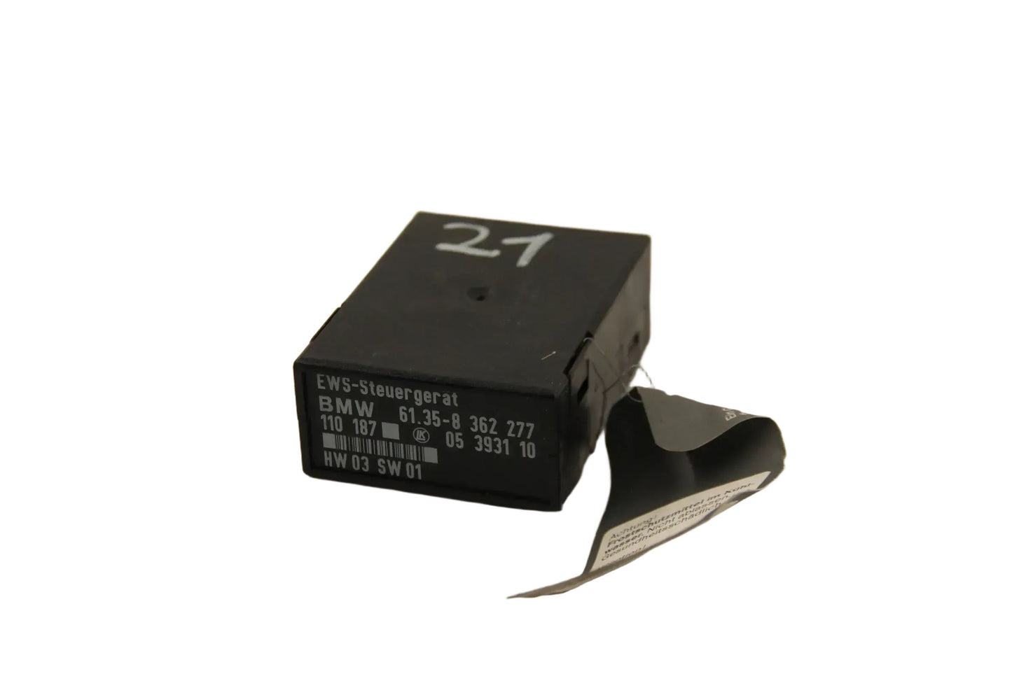 Original BMW E36 3er E39 5er E38 7er EWS Steuergerät Wegfahrsperre 61358362277