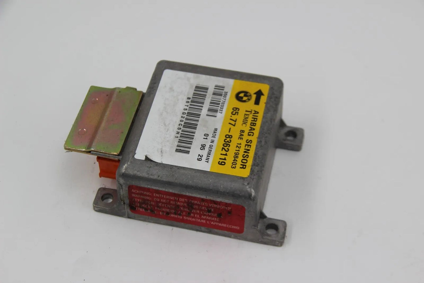 Orig BMW E34 518i-540i M50/1 M5/3.8 S38 Steuergerät Airbag uncodiert 65778362119