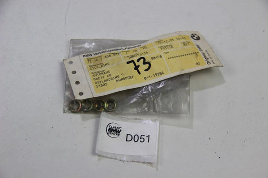 NEU Original BMW E36 E34 E60 Sicherungsring 4x 72161858017 Safetyring 3er 5er