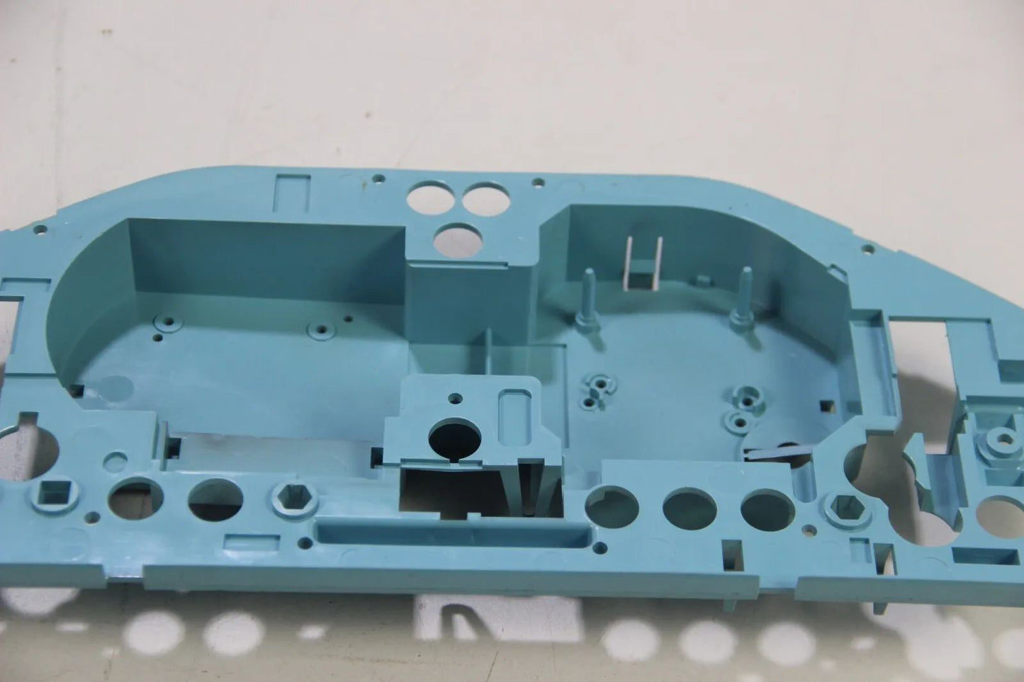 BMW E30 316i-325i 325e Kombiinstrument Abdeckung Rückplatte Blau 1385582