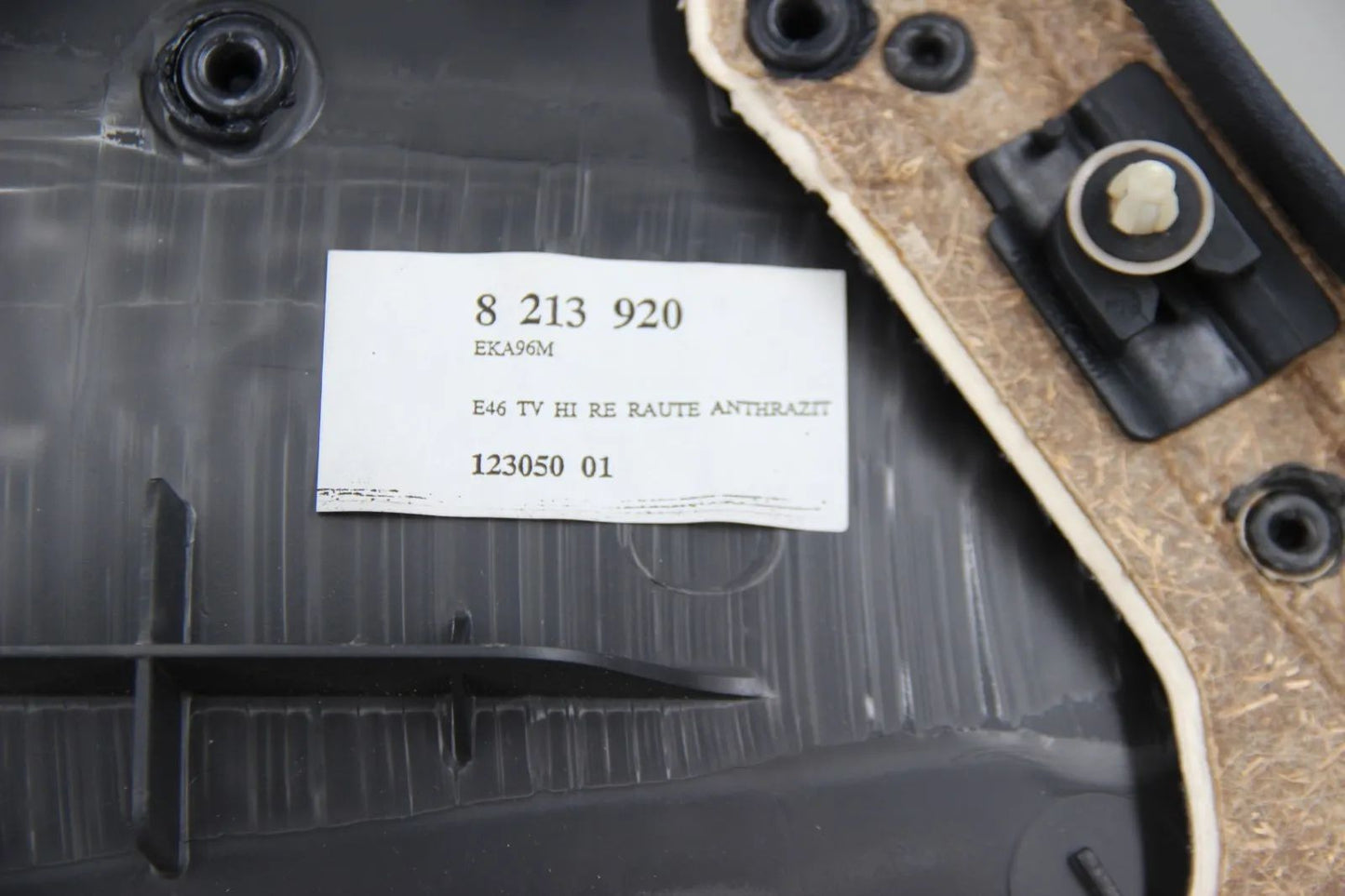 Original BMW E46 Türverkleidung Verkleidung hinten rechts Anthrazit  51428213920