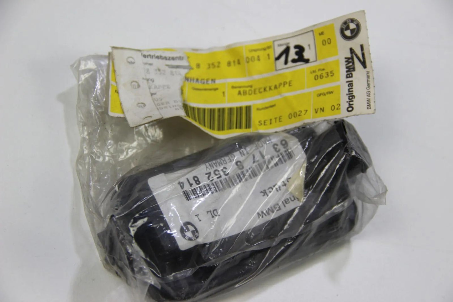 NEU BMW Original E38 Abdeckkappe Nebelscheinwerfer rechts 63178352814