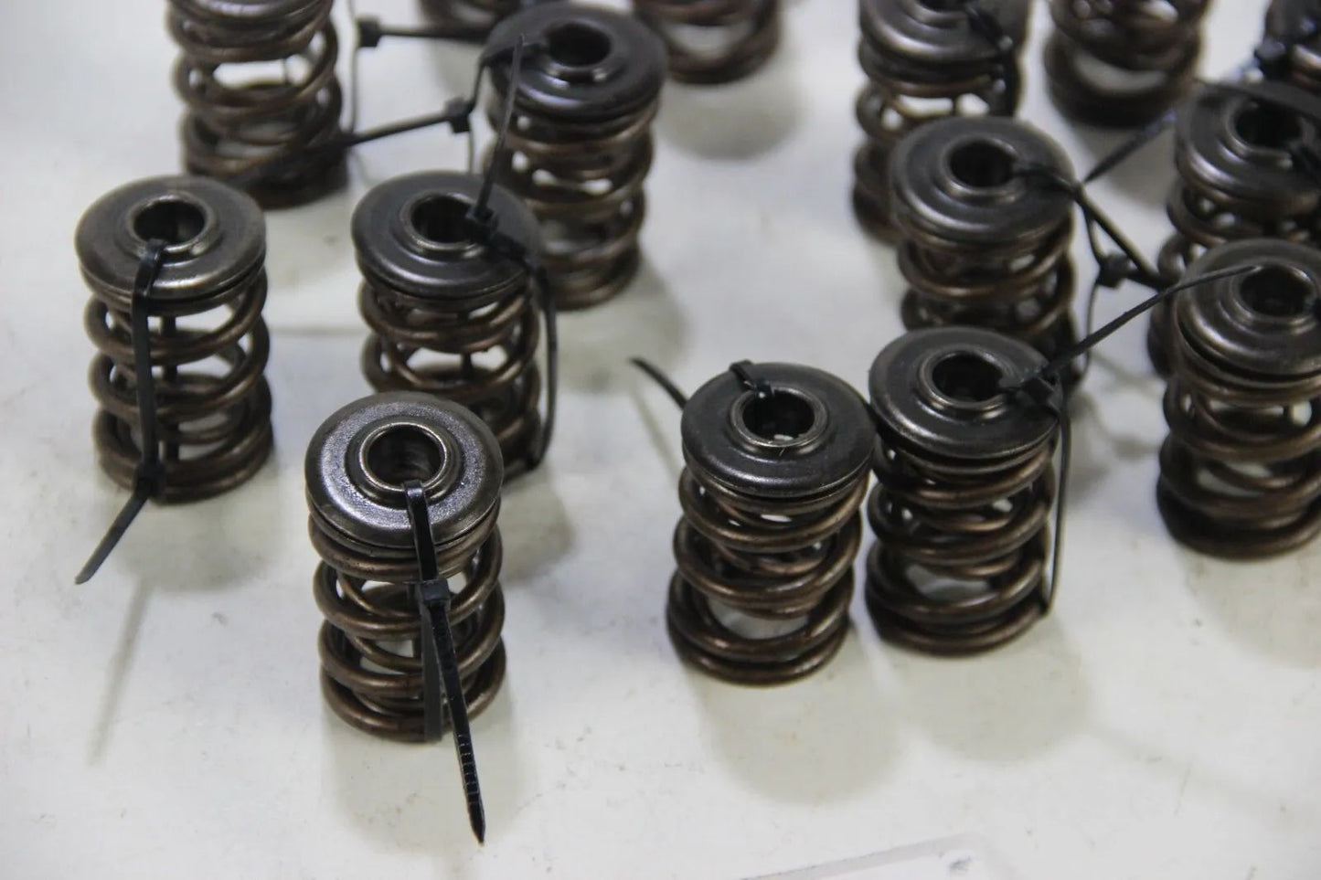 Original BMW E30 320is S14 S14b20 2.0 16x Ventilfeder mit Federtellern oben