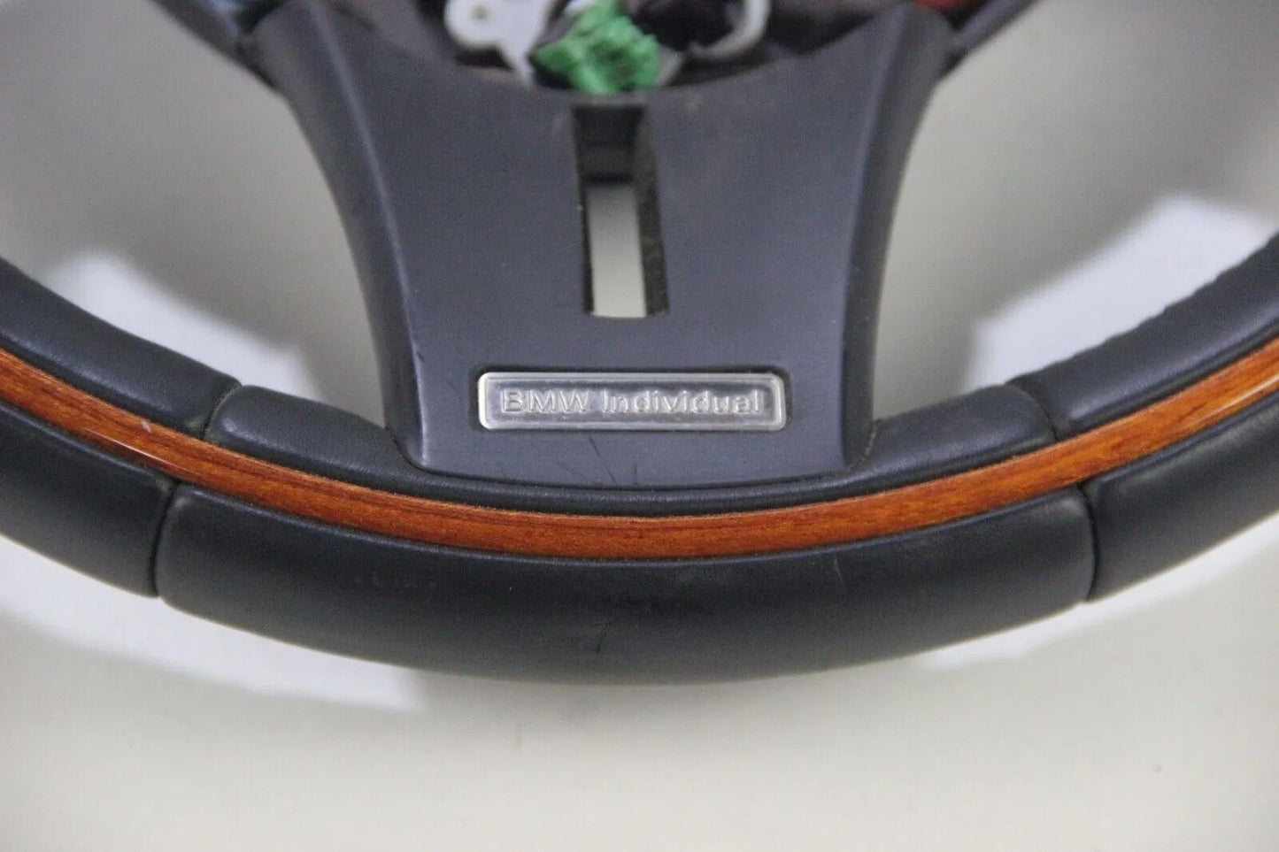 BMW Z4 Coupe E85 E86 Sportlenkrad Leder Holzring Multifunktional 32307906785