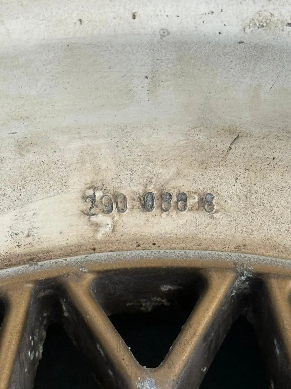 1x BBS Mahle Alufelge BMW E9 E12 CSL M535i E3 7Jx14 ET11 2900868 KBA 40160