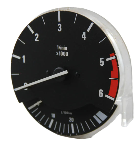 Orig BMW E30 324d 324td Drehzahlmesser mit Verbrauchsanzeige L/100KM 62131385362
