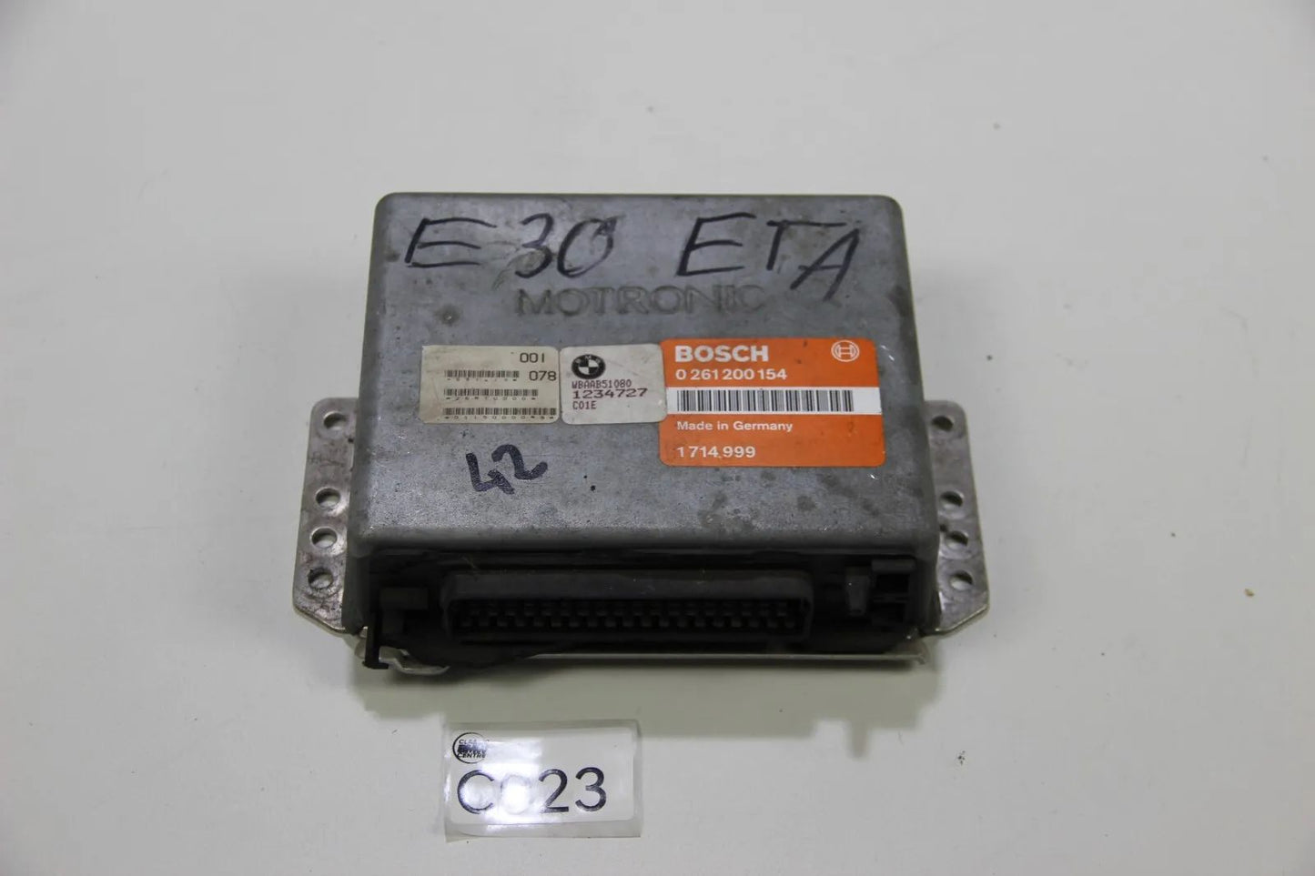 Original BMW E30 E28 Motorsteuergerät 325e 525e ETA 0261200154 3er 5er ab 12/86