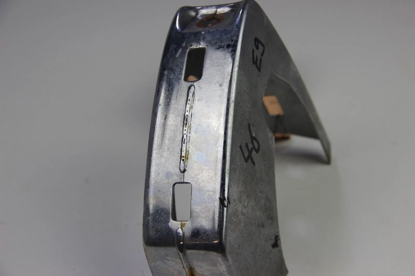 Original BMW Stoßstangen Horn Chrom E10 1502-2002 Turbo Chromgelb 51111814701