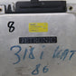 Original BMW E30 M10b16 M10b18 Motorsteuergerät ECU 0280000328 Motor Steuerung
