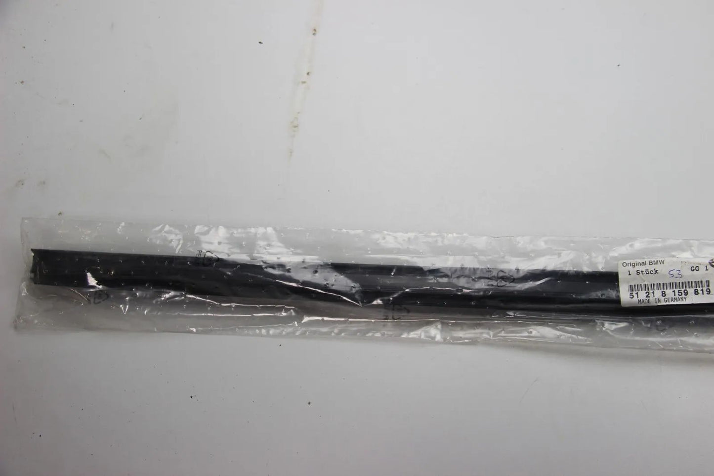 NEU ORIGINAL BMW 51218159819 5er E39 Türfenster Leiste Innen Links Trim Piece 5