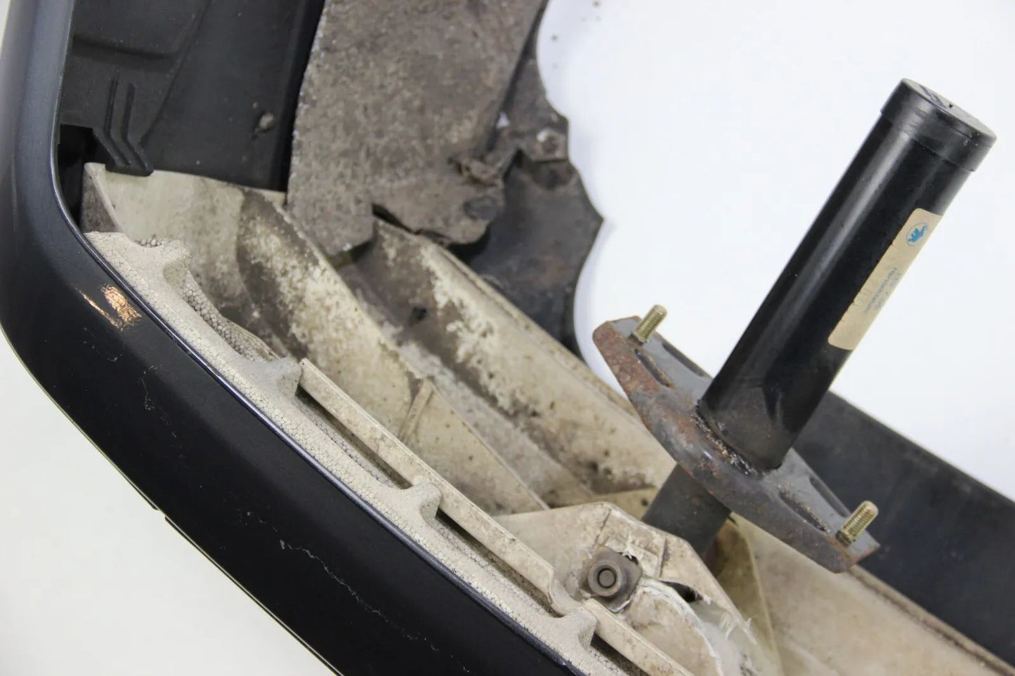 Original BMW E36 Coupe Stoßstange hinten komplett Fjord-blau 316i-328i 3er