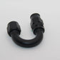 AN10 Alu Fitting 180 Grad NEU Dash10 Winkel schwarz Verbinder AN-10