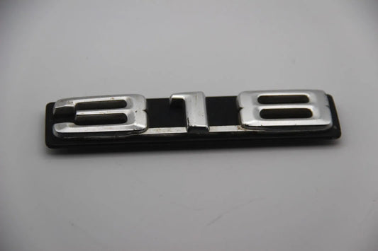 Original BMW E21 318  Modellbezeichnung Emblem Badge Schriftzug Typenschild