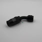 AN6 Alu Fitting 45 Grad NEU Dash6 Winkel schwarz Verbinder AN-6