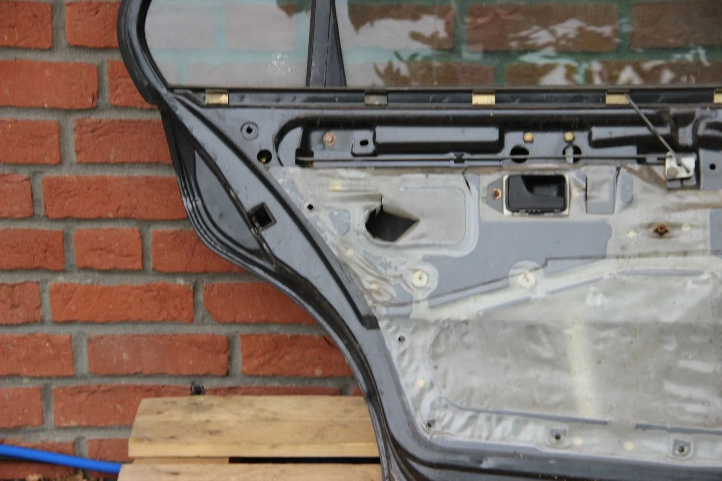 BMW E30 Limo/Touring Hintertür links 4-Türer mit Fensterheber Diamantschwarz