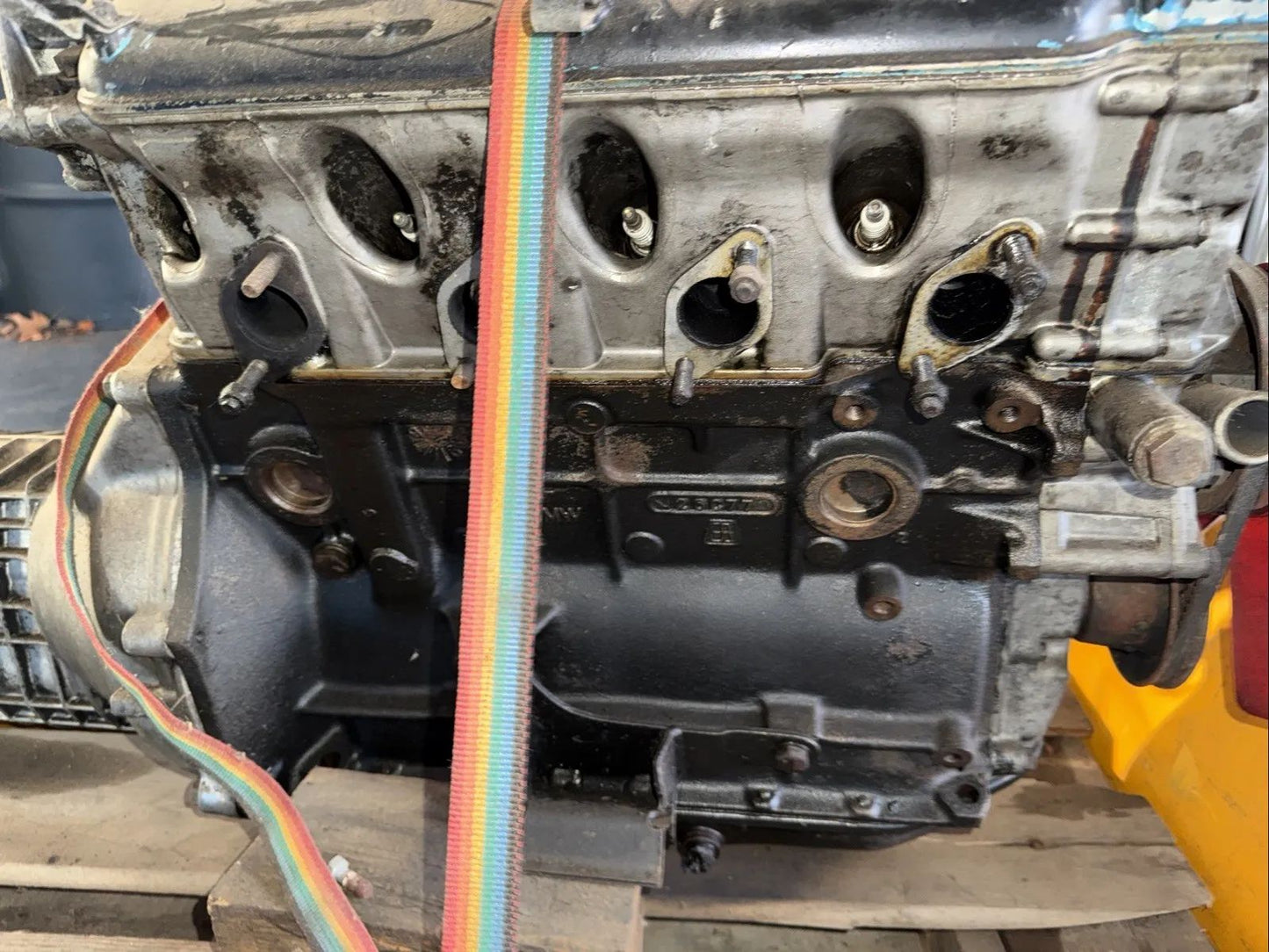 BMW E10 1502 02 M10b16 Motor Engine Getriebe