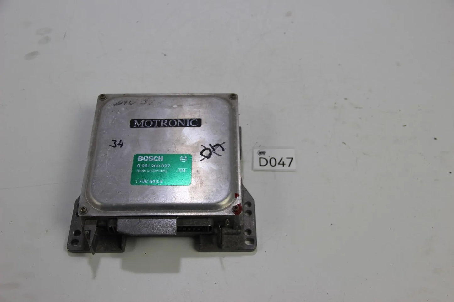 Original BMW E30 325e ETA Motorsteuergerät 1708643 0261200027 ECU Steuergerät